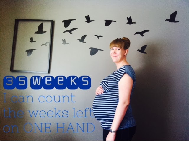 جنین و مادر باردار در هفته 35 بارداری